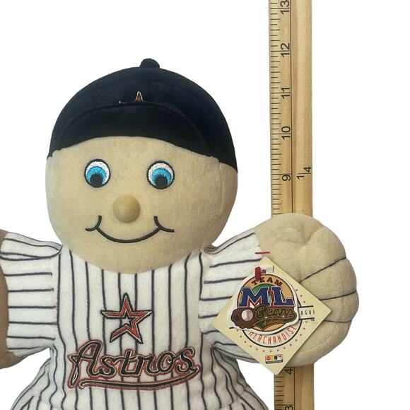 Houston Astros Team Beans Authentic Baseball Player Plush 12" - Picture 3 of 9